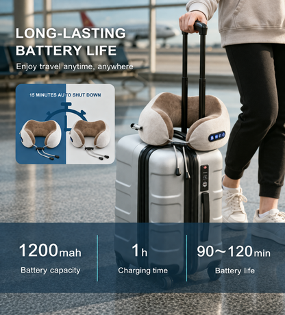HIOORA™ TravelFlow Pillow